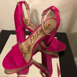Sam Edelman silk-look sandals - heels